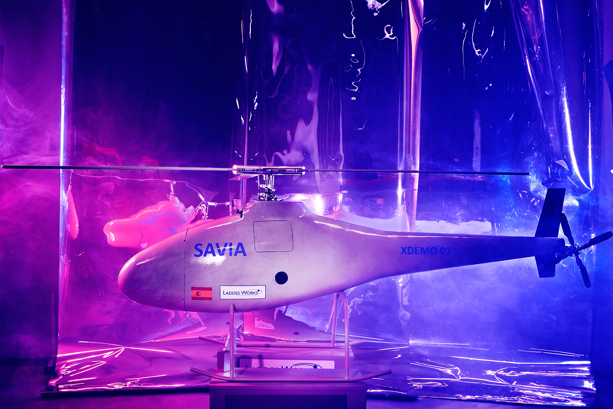 Drone SAVIA  Laddes Works brand image by Lena Repetskaya